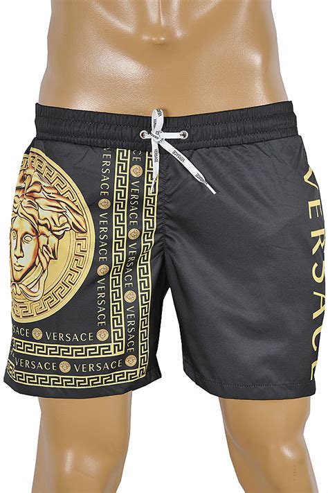 men versace shorts|versace shorts and shirt set.